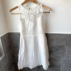 Forever 21 Flowing White Summer Dress